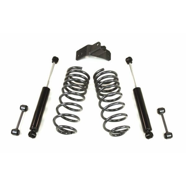 Maxtrac Suspension REAR LOWERING COILS, TRAC BAR BRKT & REAR SHOCKS 2009-18 RAM 2/4WD 202940 - main